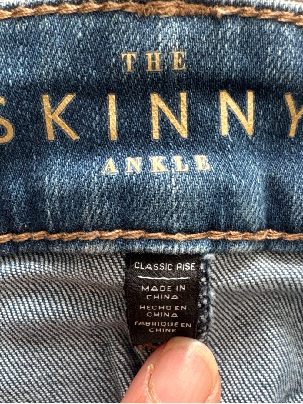 White House Black Market The Skinny Ankle Medium Wash Jeans 2 Embroidered Beaded - Picture 6 of 12
